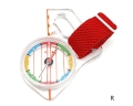 X-COMPASS MODEL 8* SUPER ELITE ORIENTEERING COMPASS