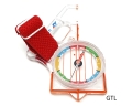 X-COMPASS MODEL 8 RAINBOW ORIENTEERING COMPASS