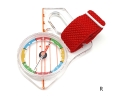 X-COMPASS MODEL 8 RAINBOW ORIENTEERING COMPASS